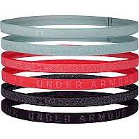 UA Heather Mini Headband (6pk)-BLU