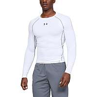 UA HG ARMOUR LS-WHT