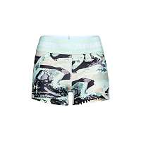 UA HG Armour Print Shorty-BLU