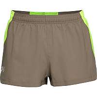 UA LAUNCH SW SPLIT SHORT-BRN