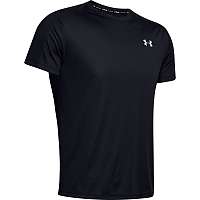 UA SPEED STRIDE SPLIT Shortsleeve-BLK