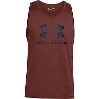 UA SPORTSTYLE LOGO TANK-RED