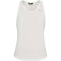 UA Streaker 2.0 Racer Tank-WHT