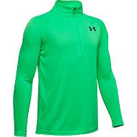 UA TECH 2.0 1/2 ZIP-GRN