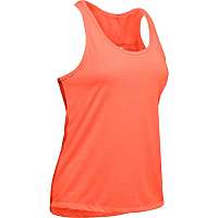 UA Whisperlight Tie Back Tank-ORG
