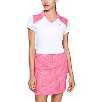 UA Zinger Blocked Polo-WHT