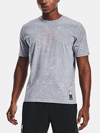 Under Armour pánske tričko Run Anywhere SS-GRY