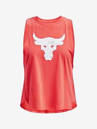 Under Armour Project Rock Bull Tielko Červená