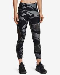 Under Armour Project Rock Legínsy Čierna Šedá