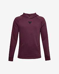 Under Armour Project Rock Mikina detská Červená