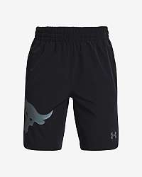 Under Armour Project Rock Šortky detské Čierna