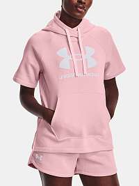 Under Armour Rival Fleece SS Hoodie - ružová