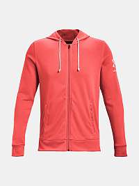 Under Armour Rival Terry Full Zip Mikina Červená