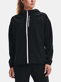 Under Armour Rush Fleece FZ Hoodie - čierna