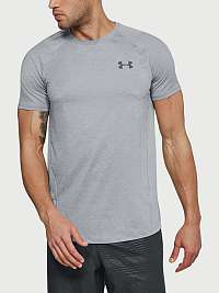 Under Armour sivé pánske tričko MK1 SS EU