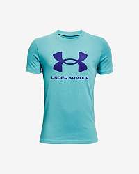 Under Armour Sportstyle Logo Tričko detské Modrá