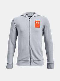 Under Armour UA Rival Terry FZ Hoodie - šedá