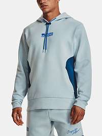 Under Armour UA SUMMIT KNIT HOODIE - modrá