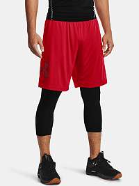 Under Armour UA TECH GRAPHIC SHORT - červené