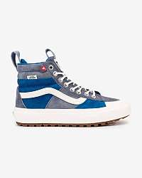Vans modré kožené členkové tenisky Sk8-Hi