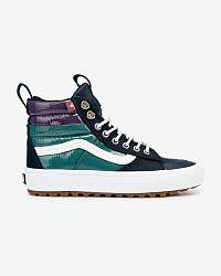 Vans modré kožené pánske tenisky Sk8-Hi