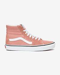 Vans ružové členkové tenisky Sk8-Hi