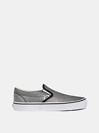 Vans strieborné tenisky slip on