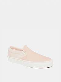 Vans svetlo ružové štruktúrované dámske slip on
