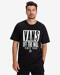 Vans Type Stack Off The Wall Tričko Čierna