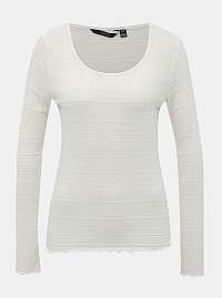 Vero Moda biele tričko Hazel