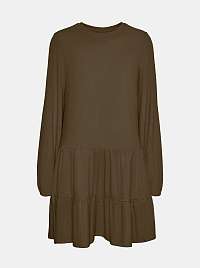 Vero Moda khaki voľné šaty