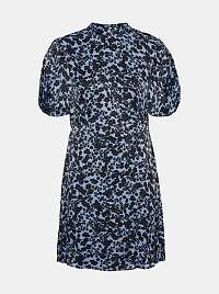 Vero Moda modré kvetované šaty