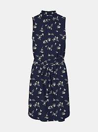 Vero Moda modré kvetované šaty Fallie