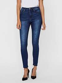 Vero Moda modré skinny fit džínsy