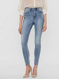 Vero Moda modré skinny fit džínsy Sophia