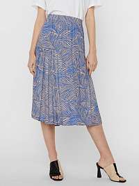 Vero Moda modré vzorovaná sukňa Gea