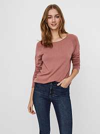 Vero Moda púdrový sveter Glory