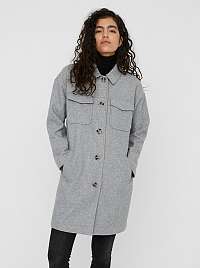 Vero Moda sivý ľahký kabát Dafne