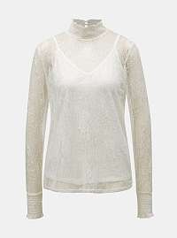 Vero Moda smotanové/krémové blúzka Edith