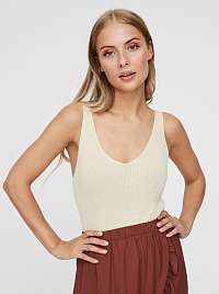 Vero Moda smotanové/krémové tielko
