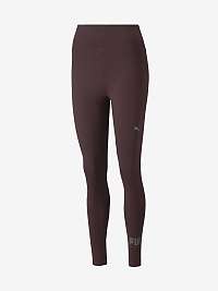 Vínové dámske legíny Puma Cyber