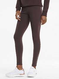 Vínové dámske legíny Puma Holiday Leggings