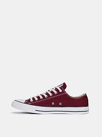 Vínové dámske tenisky Converse