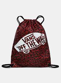 Vínový dámsky vak s leopardím vzorom VANS