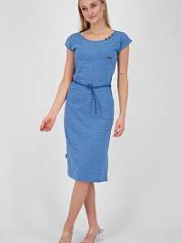 Voľnočasové šaty pre ženy Alife and Kickin - modrá