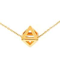 Vuch náhrdelník Triangle Gold