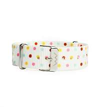 VUCH Nylonový opasok Silver Dots