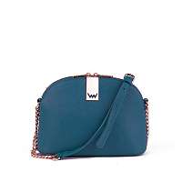 Vuch petrolejové crossbody kabelka Carnie