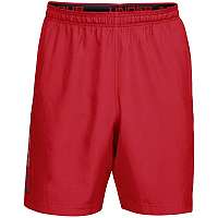 Woven Graphic Wordmark Short-RED