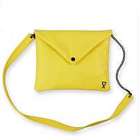 Xiss žltá listová kabelka Yellow Minimalist